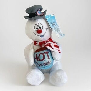 Gemmy Frosty the Snowman 11" Animated Wiggles Feet Plush 2022 Sings NWT